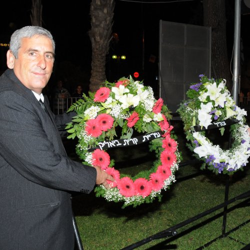 טקס יום הזכרון לחללי מערכות ישראל בני הקריה תשע