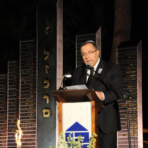 טקס יום הזכרון לחללי מערכות ישראל בני הקריה תשע