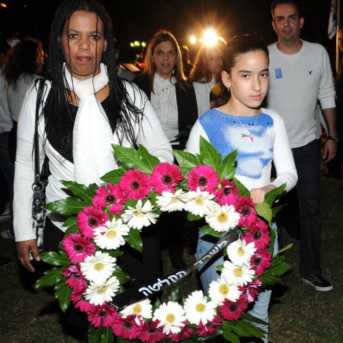 טקס יום הזכרון לחללי מערכות ישראל בני הקריה תשע