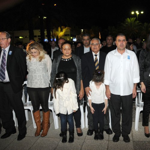 טקס יום הזכרון לחללי מערכות ישראל בני הקריה תשע