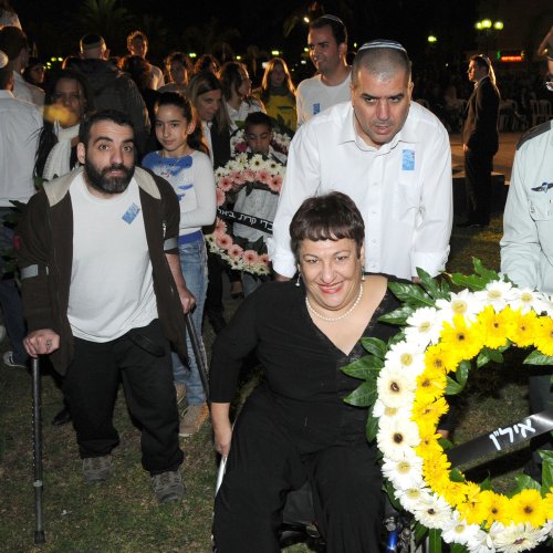 טקס יום הזכרון לחללי מערכות ישראל בני הקריה תשע