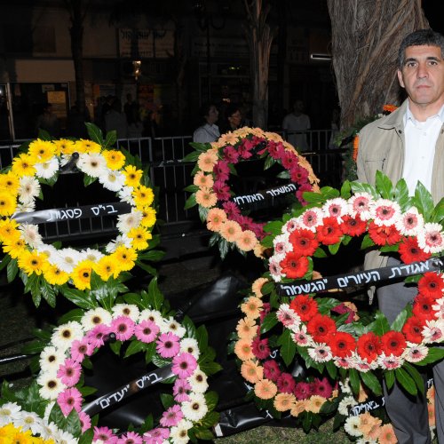 טקס יום הזכרון לחללי מערכות ישראל בני הקריה תשע