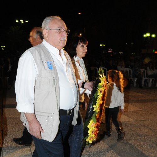 טקס יום הזכרון לחללי מערכות ישראל בני הקריה תשע