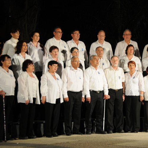 טקס יום הזכרון לחללי מערכות ישראל בני הקריה תשע