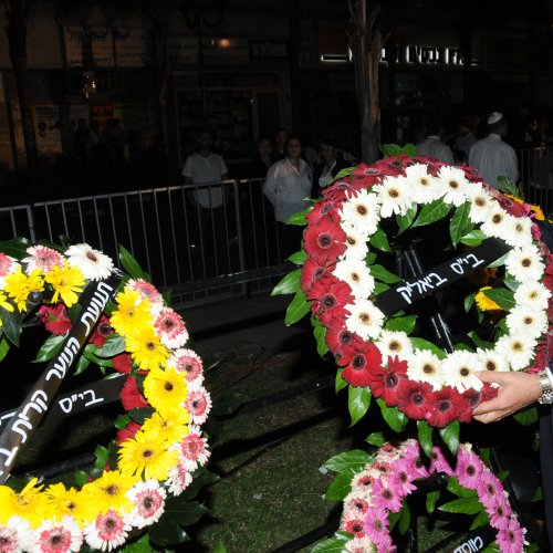 טקס יום הזכרון לחללי מערכות ישראל בני הקריה תשע