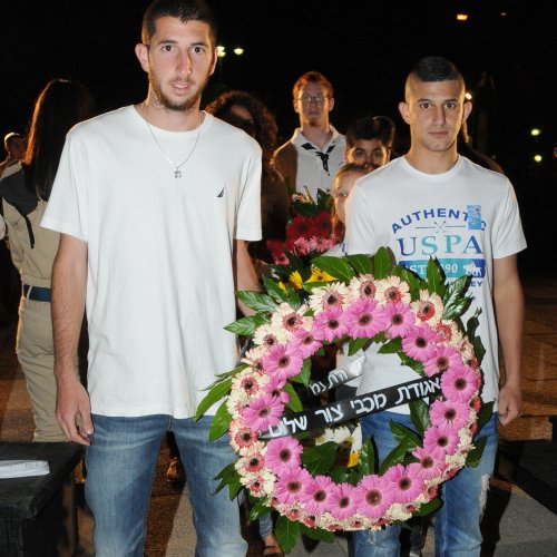 טקס יום הזכרון לחללי מערכות ישראל בני הקריה תשע