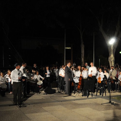 טקס יום הזכרון לחללי מערכות ישראל בני הקריה תשע