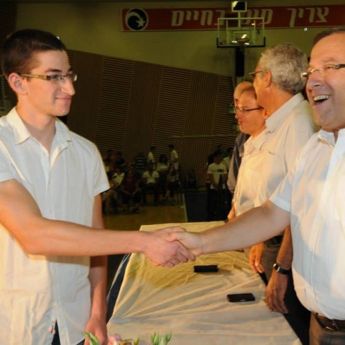 טקס מצטייני ראש העיר - חטיבות הביניים וחטיבה עליונה - תשע