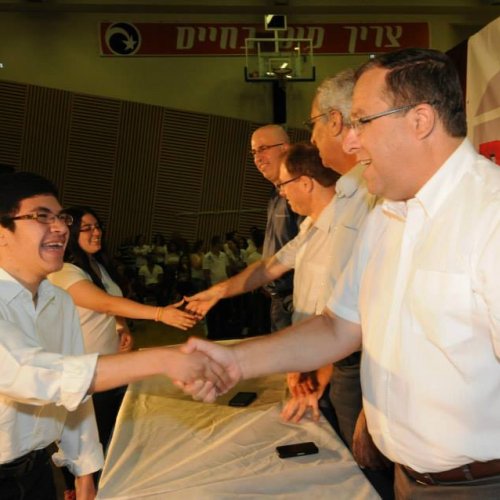 טקס מצטייני ראש העיר - חטיבות הביניים וחטיבה עליונה - תשע