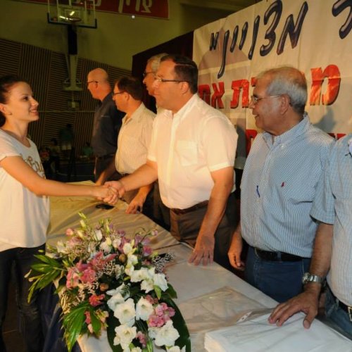 טקס מצטייני ראש העיר - חטיבות הביניים וחטיבה עליונה - תשע
