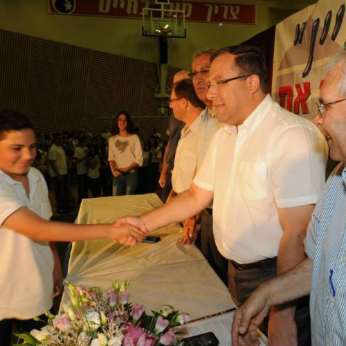 טקס מצטייני ראש העיר - חטיבות הביניים וחטיבה עליונה - תשע