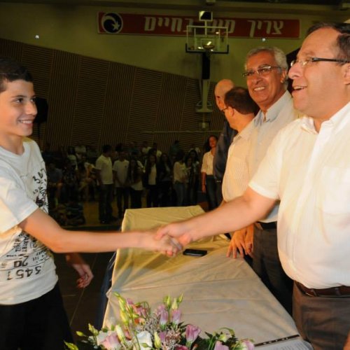 טקס מצטייני ראש העיר - חטיבות הביניים וחטיבה עליונה - תשע
