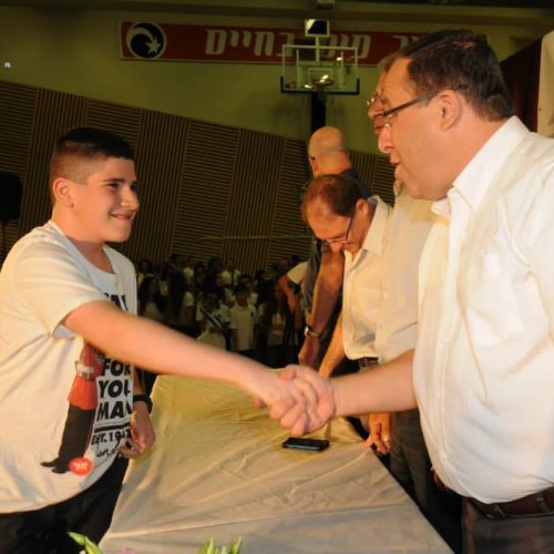 טקס מצטייני ראש העיר - חטיבות הביניים וחטיבה עליונה - תשע