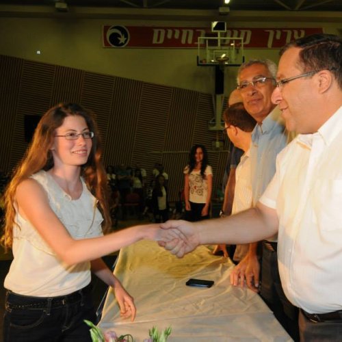 טקס מצטייני ראש העיר - חטיבות הביניים וחטיבה עליונה - תשע