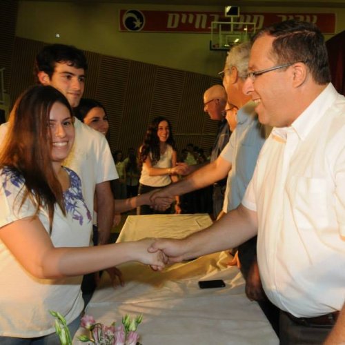 טקס מצטייני ראש העיר - חטיבות הביניים וחטיבה עליונה - תשע