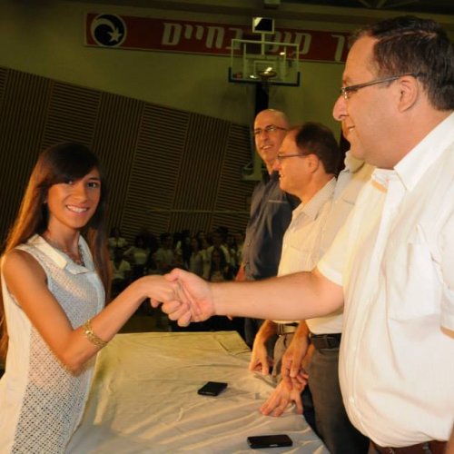 טקס מצטייני ראש העיר - חטיבות הביניים וחטיבה עליונה - תשע