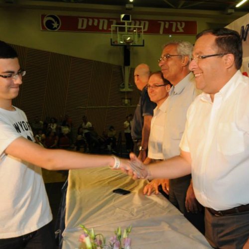 טקס מצטייני ראש העיר - חטיבות הביניים וחטיבה עליונה - תשע