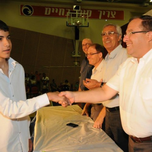 טקס מצטייני ראש העיר - חטיבות הביניים וחטיבה עליונה - תשע