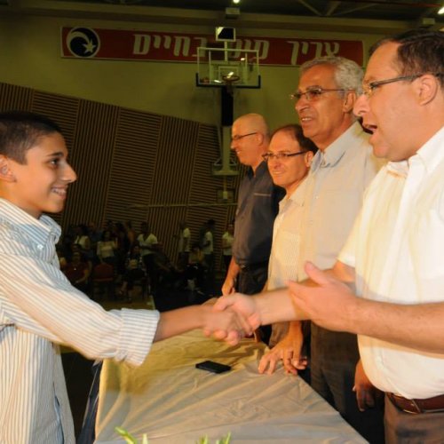 טקס מצטייני ראש העיר - חטיבות הביניים וחטיבה עליונה - תשע