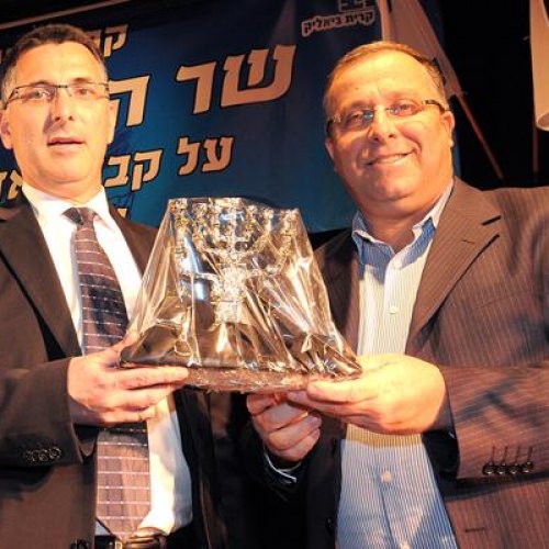 טקס הענקת אזרחות כבוד לשר הפנים גדעון סער