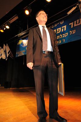 טקס הענקת אזרחות כבוד לשר הפנים גדעון סער