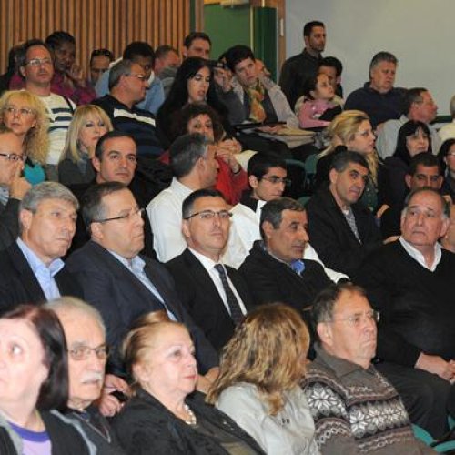טקס הענקת אזרחות כבוד לשר הפנים גדעון סער