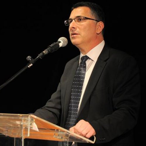 טקס הענקת אזרחות כבוד לשר הפנים גדעון סער
