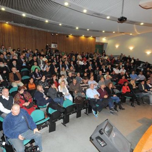 טקס הענקת אזרחות כבוד לשר הפנים גדעון סער