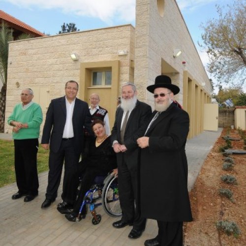 טקס חנוכת מקווה הטהרה ברחוב קק״ל בשכונת ביאליק הוותיקה