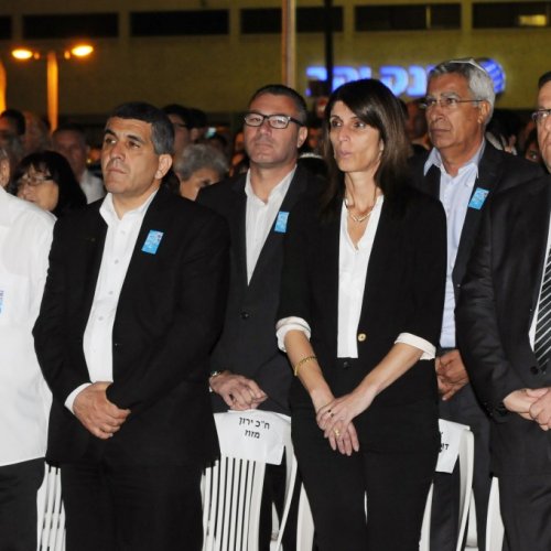 טקס יום הזיכרון לחללי מערכות ישראל תשע