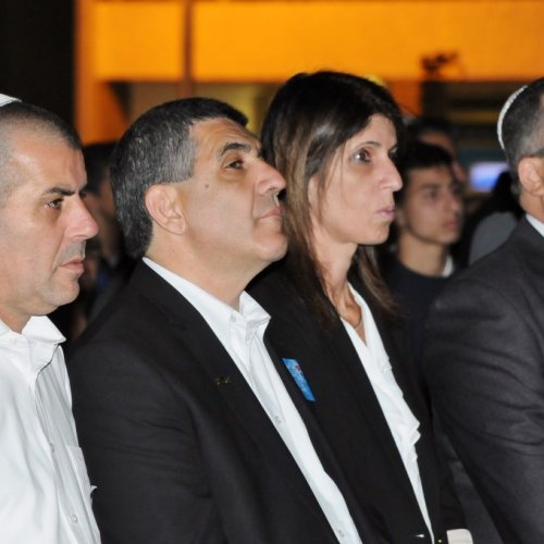 טקס יום הזיכרון לחללי מערכות ישראל תשע