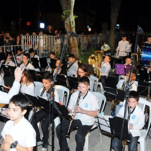 טקס יום הזיכרון לחללי מערכות ישראל תשע