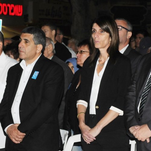טקס יום הזיכרון לחללי מערכות ישראל תשע