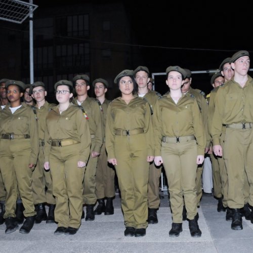 טקס יום הזיכרון לחללי מערכות ישראל תשע
