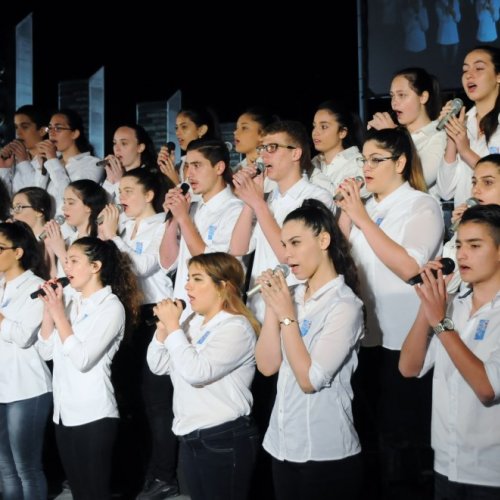 טקס יום הזיכרון לחללי מערכות ישראל תשע