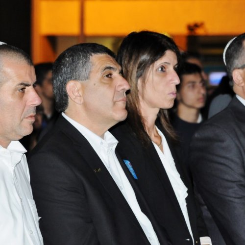 טקס יום הזיכרון לחללי מערכות ישראל תשע
