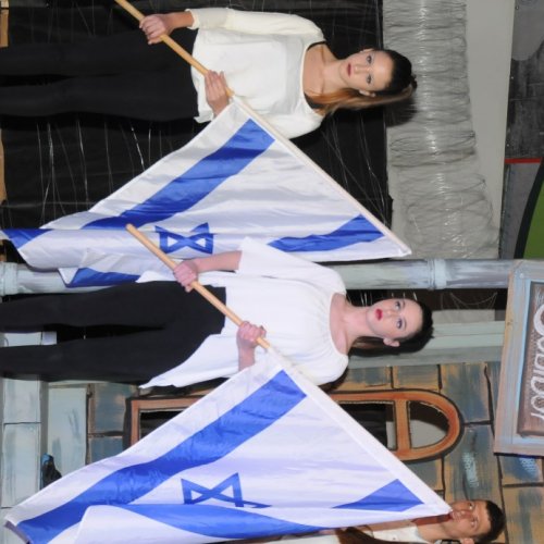 טקס יום הזיכרון לשואה ולגבורה תשע