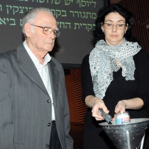 טקס יום הזיכרון לשואה ולגבורה תשע