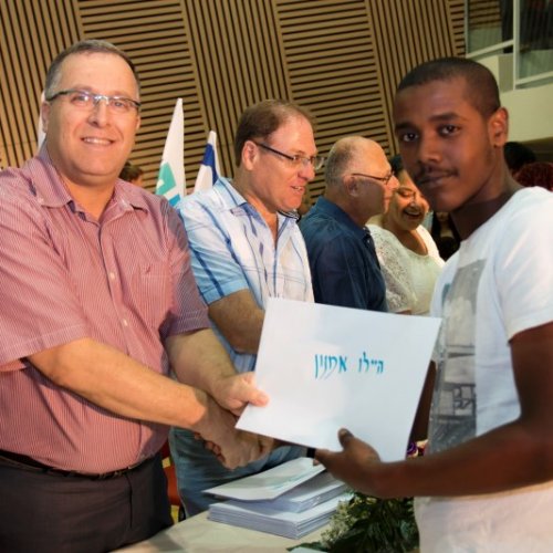 ‏טקס מצטייני ראש העיר תשע