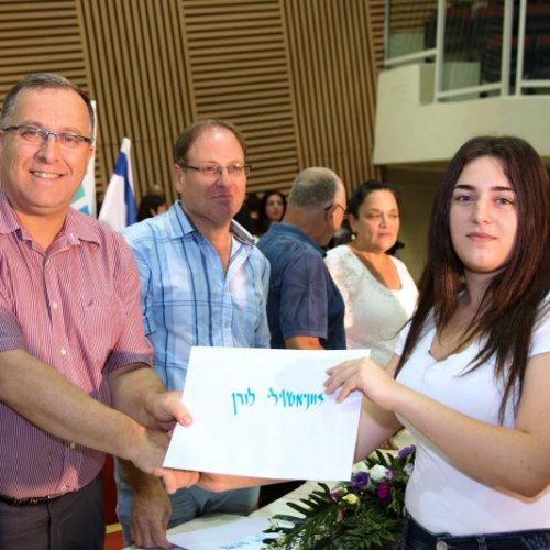 ‏טקס מצטייני ראש העיר תשע