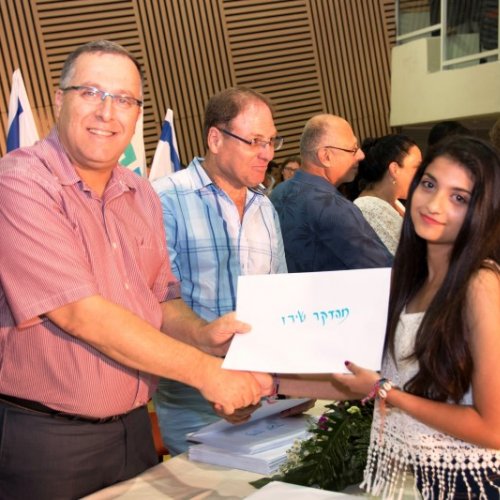 ‏טקס מצטייני ראש העיר תשע