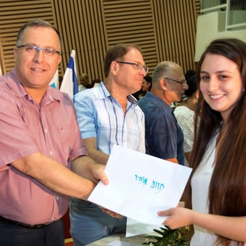 ‏טקס מצטייני ראש העיר תשע