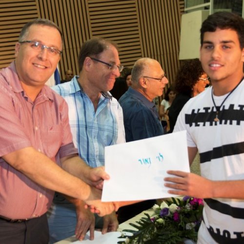 ‏טקס מצטייני ראש העיר תשע