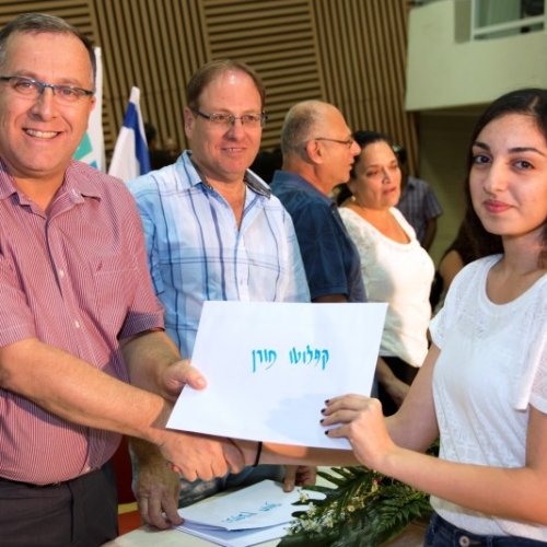 ‏טקס מצטייני ראש העיר תשע
