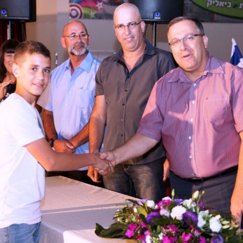 ‏טקס מצטייני ראש העיר תשע