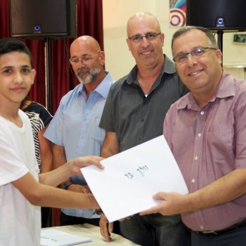 ‏טקס מצטייני ראש העיר תשע