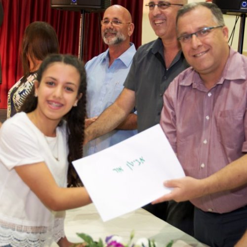‏טקס מצטייני ראש העיר תשע