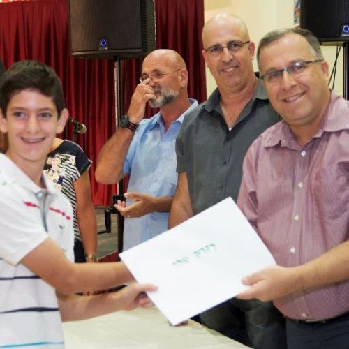 ‏טקס מצטייני ראש העיר תשע