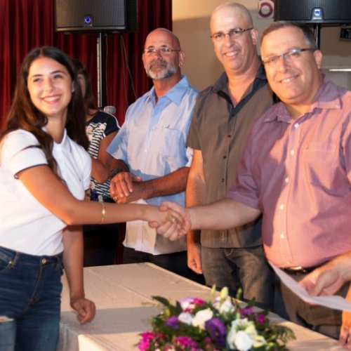 ‏טקס מצטייני ראש העיר תשע