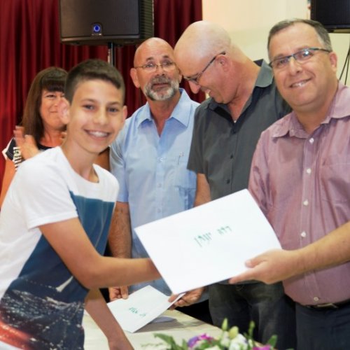 ‏טקס מצטייני ראש העיר תשע